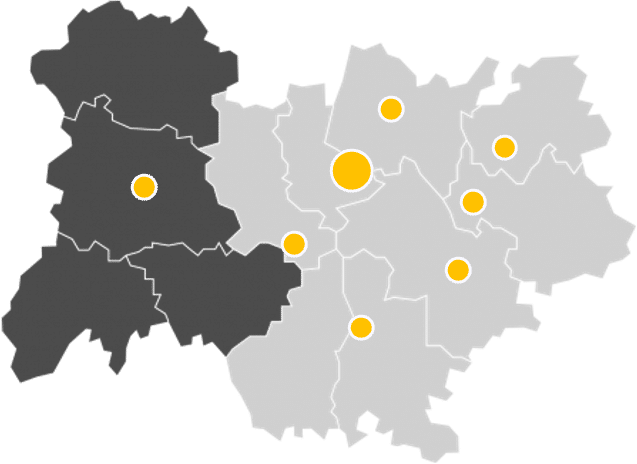 Lyon-carte-centres-habilitation-electrique la carte des centres de formations à l'habilitation électrique à lyon et en région rhône alpes