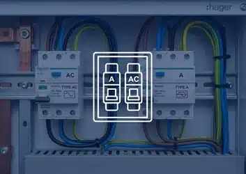 Disjoncteur différentiel Type A et AC : tableau électrique avec différentiels A et AC selon la NF C 15-100