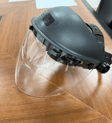 epi-protection-faciale-habilitation-electrique personal protective equipment face shield for low voltage electrical authorization