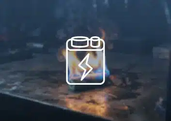 Image mise en avant pour l'article incendie batterie lithium