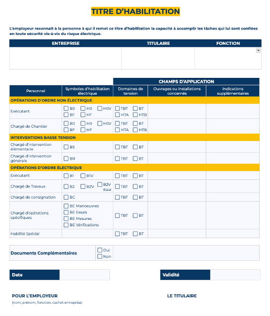 télécharger un modèle de titre d'habilitation au format PDF