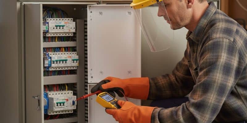 VAT test on circuit breaker